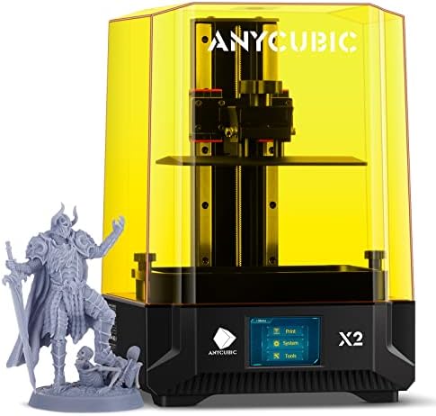 3D принтер ANYCUBIC Photon Mono X2 от смола, 9,1 4K + HD Моноэкранный LCD дисплей SLA, Голям Полимерна принтер с подобрени източник на светлина, двоен линеен водач, фолио против надрас?