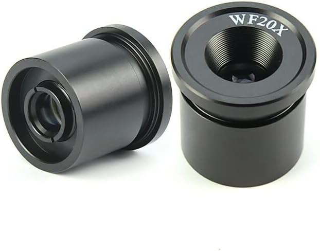 Адаптер за микроскоп GFONIX Окуляр микроскоп-WF20X/10 мм Размер на захващане фокусиращ микроскоп 30,5 мм за