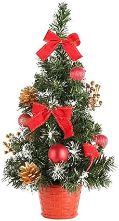 Коледна Украса PIFUDE, Коледно Дърво, Topper, Изкуствена Елха, Мини-Украшение, Начало Декор за парти (Цвят: 40