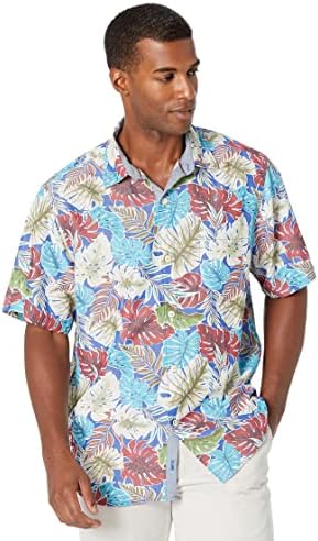 Лагерная Риза с Мозаечни листа Tommy Bahama Coconut Point от листата на Кокос