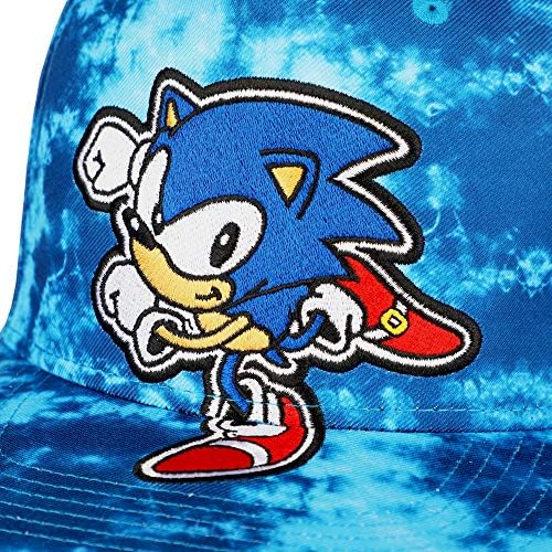 Младежки бейзболна шапка Bioworld Sonic на Таралеж с равен брой гласове-боя възстановяване на предишното положение