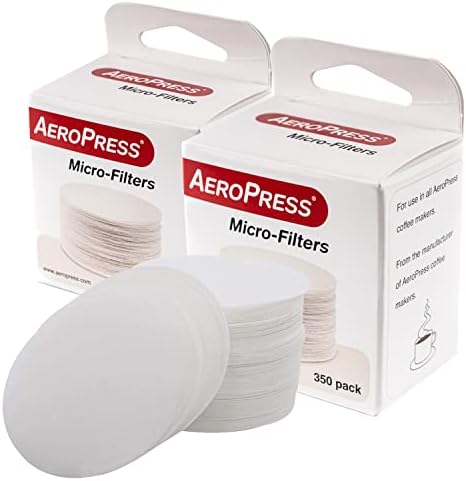 Заменяеми филтър AeroPress - Микрофильтры за кафе AeroPress и еспресо - 2 опаковки (брой и 700 броя)
