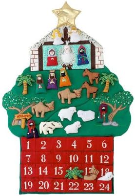 Коледен Календар от Коледа Тъкан Kubla Crafts