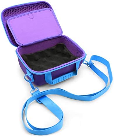 Пътна чанта за фотоапарат играчка CASEMATIX, съвместим с KidiZoom PrintCam, с пълнители за хартия и зарядно устройство, с Регулируема пагон, ударопоглъщащ пяна и защитна прегра?
