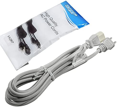 10-подножието на захранващия кабел за променлив ток HQRP, съвместим с мрежов кабел усилвател Rotel RC1590 RMB-1565