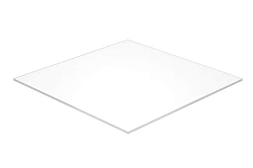 Акрилен лист от плексиглас Falken Design, Бял Полупрозрачен 32% (7328), 12 x 24 x 1/4