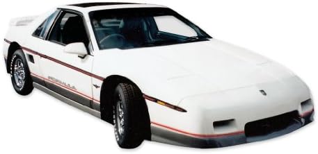 Комплект регистрирани стикери и ленти от Pontiac Fiero Formula 1988 - Сребърен