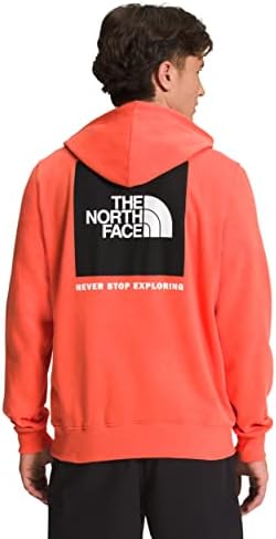 Hoody с качулка THE NORTH FACE Men ' s Box NSE, Ретро-Оранжево / TNF Черно, Средно