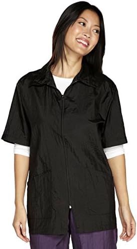 Якета за груминга най-високо качество - Универсални Универсални якета в стил ризи за професионални грумеров и любители - Черно,