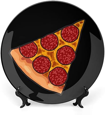 Пица Пеперони Подвесная Керамична Декоративна Чиния с Поставка за дисплея на Индивидуални Сватбени Подаръци за Годишнината, за