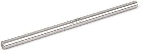 X-DREE Диаметър 2,58 мм и дължина 50 мм, Цилиндричен прът от волфрамов карбид, измервателен щифт, калибър (диаметър 2,58 мм и дължина 50 мм, Варилья чили, карбуратор волфрам, с