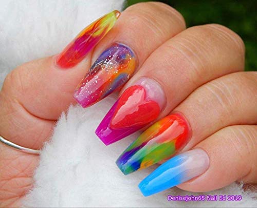 Комплект гел за нокти Makartt Rainbow Поли с набор за премахване на гел