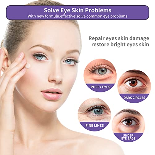 Крем за очи с ретинол BREYLEE - За лечение на отоци под очите и тъмните кръгове – вид на кожата и намалява бръчките и фините линии под очите, подобрява и укрепва кожата о