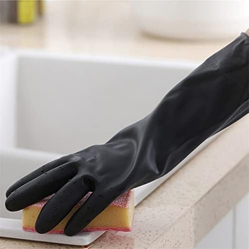 N/A 1 Чифт ръкавици За домашно пране, ръкавици за почистване на Градински Кухненски съдове за готвене, Гумени Ръкавици