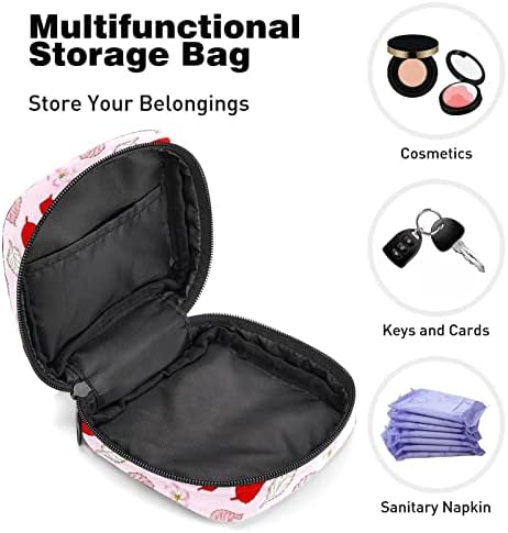 ORYUEKAN Чанта За Съхранение на Хигиенни Кърпички, Преносима Чанта за Жени и Момичета, Чанта за Купата на Менструална,
