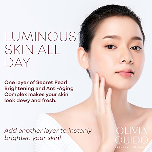 OLIVIA QUIDO Clinical Skin Care Secret Pearl | Осветляющий и подмладяващ комплекс с глутатионом и алфа-липоева