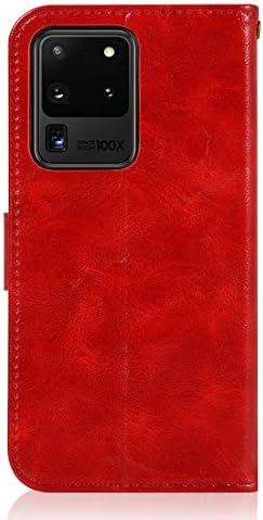 Калъф Zoeirc за Galaxy S20 Ultra, една Чанта-портфейл Samsung S20 Ultra 5G, една Чанта-портфейл от изкуствена кожа с панти