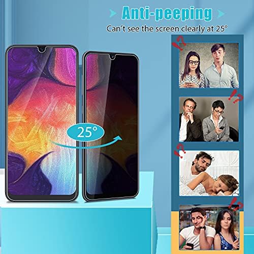 Zeking [2], Предназначени за Samsung Galaxy A10E (2019) Защитно фолио за екрана със защита от отблясъци, закалено стъкло,