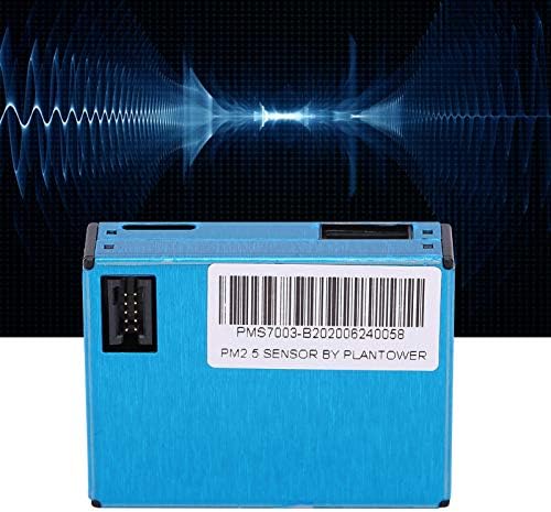 Сензор за качеството на въздуха, модул сензор ФПЧ2.5 Висока Точност Откриване с Вграден вентилатор на PM1.0 ФПЧ2.5 PM10