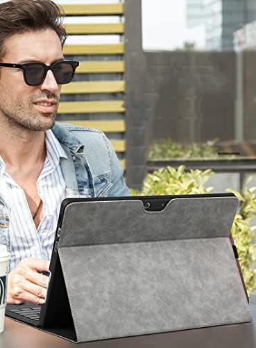 Защитен калъф за таблет Surface Go 3/Go 2 /Surface Go, 10-инчов калъф Surface Go с притежателя на писеца, който е Съвместим с клавиатура Type Cover, Аксесоари за бизнес-на обложки Slim Lightweight,