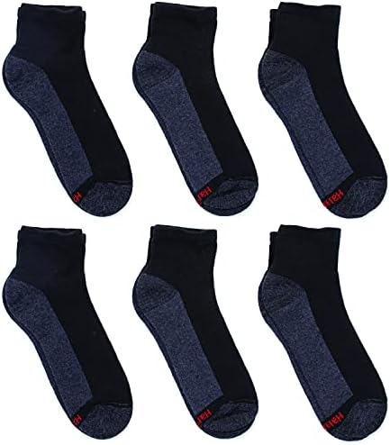 Мъжки чорапи Hanes, Максимално Меки Чорапи за глезените, 6 и 8 опаковки