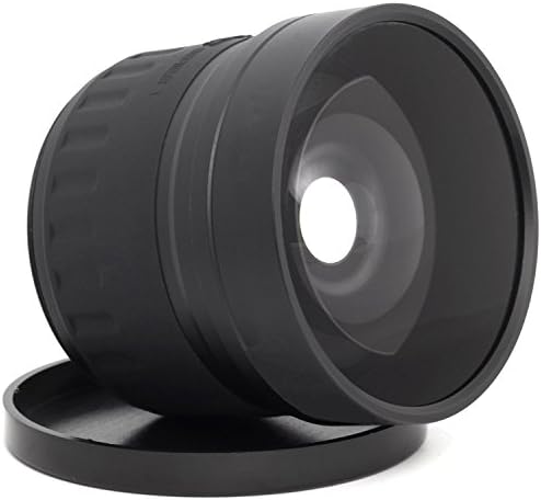 0,21 x-0,22 x Висококачествени обектива Рибешко око + Кърпа за почистване от микрофибър Nw Direct за Leica D-LUX (тип