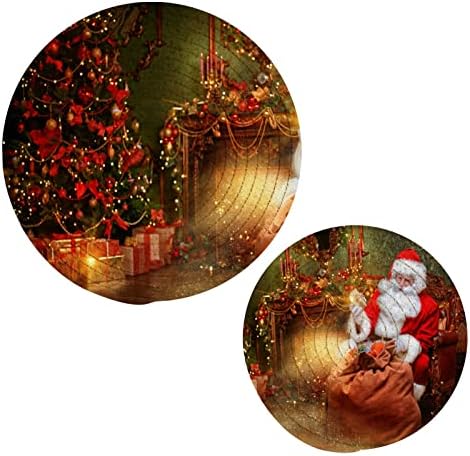 АЛАЗА Дядо Коледа Донесе Подаръци на Коледа, Набор на Каботажните за Прихваток, 2 бр., кухненски ръкавици за