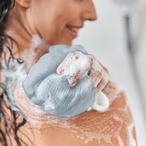 BioSwiss: 3 опаковки ексфолиращи кърпички за душ - Отлично подходящ за всички типове кожа - Премахва омертвевшую кожата и токсините