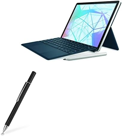 Стилус BoxWave, който е съвместим с HP Chromebook x2 Подвижна (11 см) - Капацитивен стилус FineTouch, Сверхточный стилус за HP Chromebook x2 Подвижна (11 см) - Черно jet black