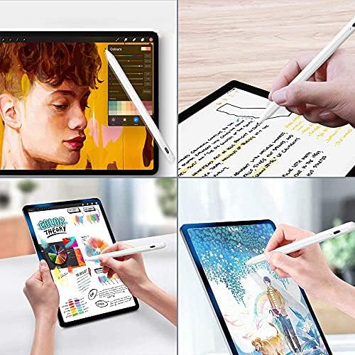 Стилус за iPad, подобрен iPad Молив с отклонение на ръката си и магнитен дизайн, съвместим с (2018-2020) iPad