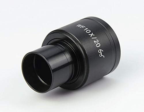XUXUWA WF10X/20 мм Окуляр биологичен микроскоп калибър 23,2 мм, с висока точка на преглед, Широкоъгълен окулярный обектив,