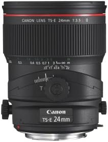 Сверхширокоугольный обектив на Canon TS-E 24mm f/3.5 L II изместена наклон за цифрови огледално-рефлексни фотоапарати