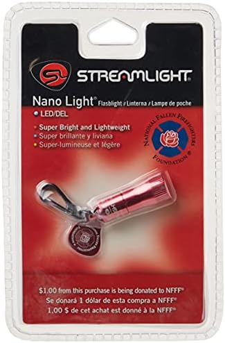 Led Фенерче Streamlight 73001 Nano Light Миниатюрен Ключодържател, Черен - 10 Лумена