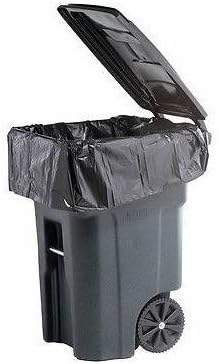 Торби за боклук PlasticMill обем 95 Литра: Черни, 1,5 Mils, 61x68, 30 торбички