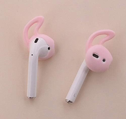 JNSA 6 Чифта силиконови ушни накрайници, ухото куки, съвместими с Apple AirPods/слушалки EarPods, Силиконови