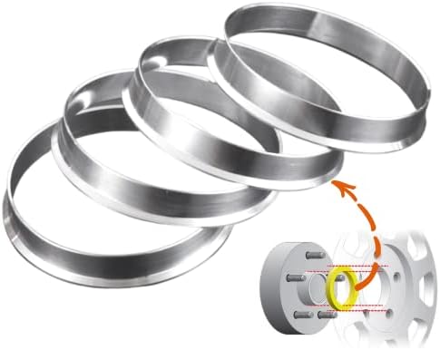 Центрические пръстени на главината Laicarvor от алуминиева сплав 67,1 - 60,1 OD = 67,1 мм ID = 60,1 мм Броя (4)