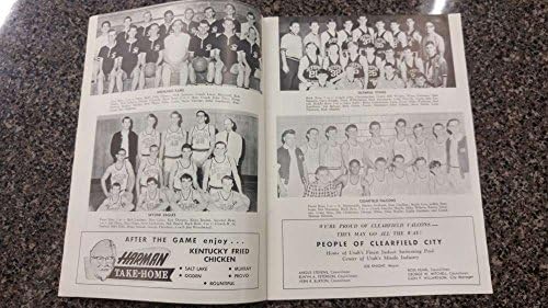 Баскетболен турнир на средно училище в щата Юта 1965 година на Реколта програма J42232