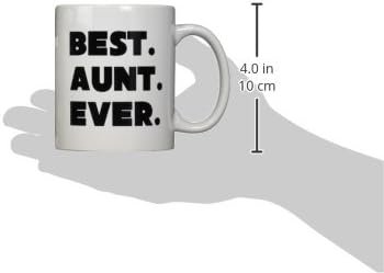 Керамична чаша 3dRose mug_192701_1 Best Aunt Някога, 11 Грама