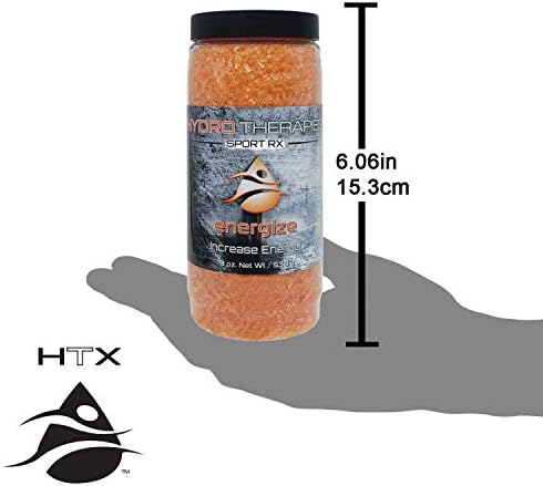 Кристали InSPAration 7492 HTX Energize Therapies спа процедури и хидромасажни вани, 19 грама, Оранжево