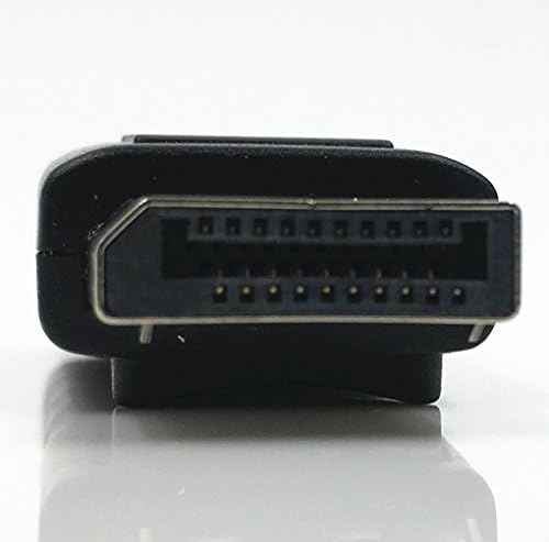 FUERAN DisplayPort без глава Емулатор на дисплея Ghost за PC 4K DP Dummy Plug 3840x2160 при честота на 17 Hz-1 Опаковка