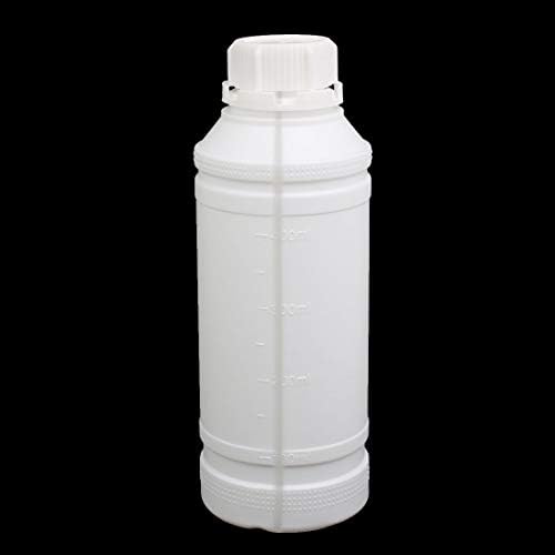 Aexit 5шт 17-Унционный Пластмасов Контейнер за съхранение на течности От Полиетилен с Висока плътност, Бял с висока Бариера