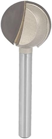 Aexit 6 мм Сверлильное дупка Специален Инструмент с Диаметър 22 мм Прорезна Диаметър от 2-Канавка, Сферичен Край на Кръгла