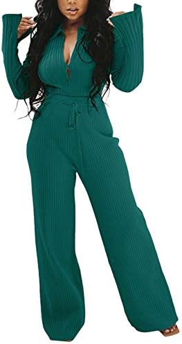 SHENGXINY/ Есен Облекло за Жени, Модни Ежедневни Блузи с Изгорени ръкави и Копчета + Обикновена Широки Панталони, Комплекти