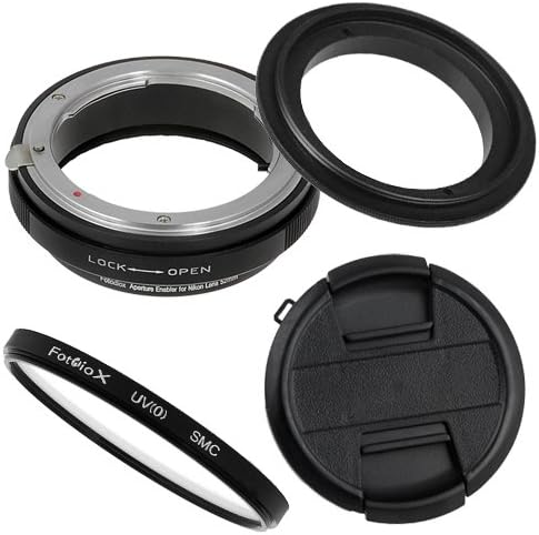 Адаптер за закрепване на обектива Fotodiox PRO, 35-мм на обективи Fuji Fujica X-Mount на огледално-рефлексен фотоапарат Nikon FX-Nikon PRO