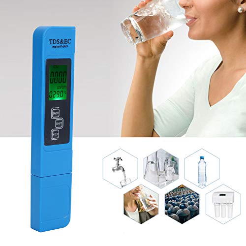 Преносим Цифров Тестер за pH, Измерване на температура TDS ЕО, Тестер Проводимост, Измерител на качеството на водата, Дръжка (1 #)