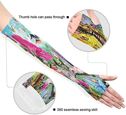 Boccsty градински ръкав за жени, мъжки слънчеви armlets, ферма armlets за жени, мъже, 2 опаковки