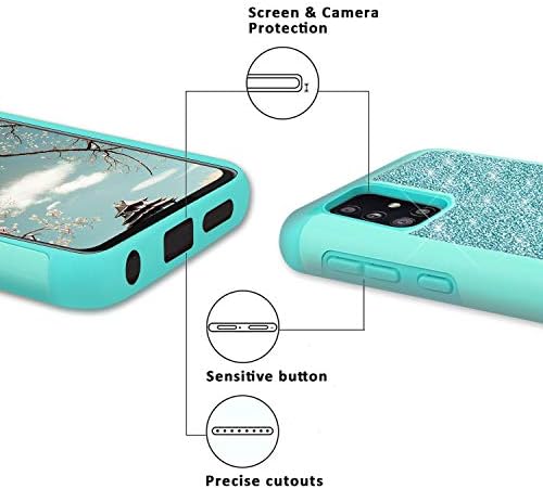 Калъф за телефон TJS, съвместим с Samsung Galaxy A71 5 ГРАМА (не е подходящ за Galaxy A71 4G/Verizon A71 5G
