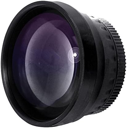 Нов широкоъгълен конверсионный обектив с висока разделителна способност 0.43 x, за да Canon EOS Rebel T5 (само за обектив с размер на филтъра 52 или 58 мм)