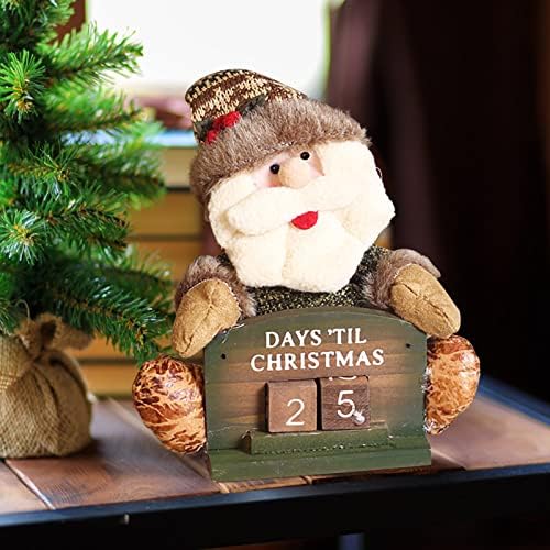 Коледен Календар Украшение Кукла Коледната Сцена Украса Доставка На Прозореца На Хотела Обратното Броене