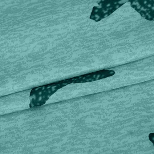 pbnbp/ Дамски Блузи, със Звездите, Лейси Покритие, Летни Ризи Свободно Намаляване С V-образно деколте и Принтом, елегантно облечен Туника С Къс Ръкав, Блузи, Тениски